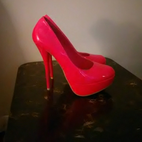 Charlotte Russe Shoes - 2 for $20 Charlotte Russe hott pink heels